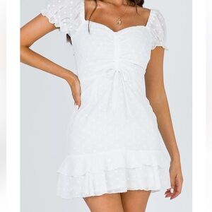 Princess Polly Mikail Mini Dress White size 4